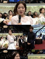 李敏鎬、朴信惠以「羅密歐與茱麗葉」造型亮相「SBS演技大賞」