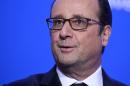 French President Francois Hollande said in the last New Year message of his presidency that the fight against the "scourge" of terrorism is not over