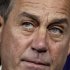 House Speaker John Boehner of Ohio takes part in a news conference on Capitol Hill in Washington, Thursday, July 28, 2011, to discuss the debt crisis showdown.  (AP Photo/J. Scott Applewhite)