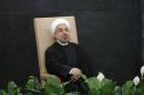 Iran's President Rouhani waits to address the 68th United Nations General Assembly in New York
