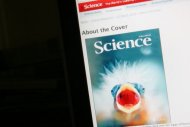 Página da internet da revista Science, em março de 2010
