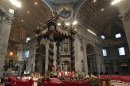 Metropolitan Archbishops attend Holy mass at St. Peter's basilica in Vatican