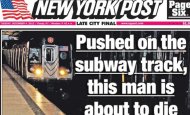 The disturbing New York Post photo of a man about to be crushed by ...