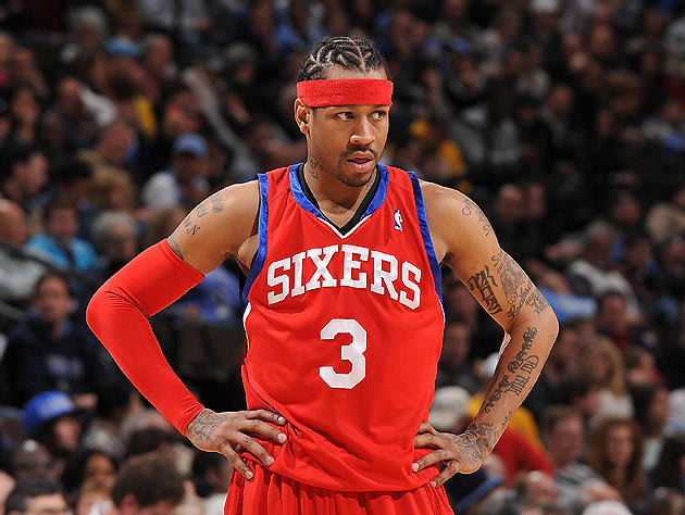 The 10-man rotation, starring ALLEN IVERSON