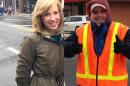 This undated photo courtesy of WDBJ7-TV in Roanoke, Virginia shows Alison Parker and Adam Ward, two WDBJ7-TV employees, who were killed in an attack at Bridgewater Plaza in Moneta, Virginia on August 26, 2015