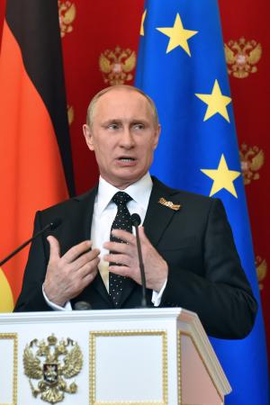 Russian President Vladimir Putin speaks at a joint&nbsp;&hellip;
