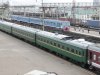 A special armored train, foreground, transporting North Korean leader Kim Jong Il is seen parked at a railway station in Ulan-Ude, Russia, Tuesday, Aug. 23, 2011. Russian President Dmitry Medvedev is expected to visit the Siberian city the following day, apparently to hold summit talks with Kim, according to a Russian government source. (AP Photo/Anna Ogorodnik)