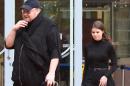 Internet mogul Kim Dotcom (L), pictured with girlfriend Elizabeth Donelly on August 29, 2016, says he has won his battle for his case to be live-streamed to ensure a fair hearing