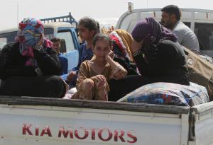 Ramadi residents who fled their homes as the Islamic &hellip;