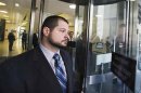 Toronto police officer Constable Forcillo leaves court after being let out on bail in Toronto