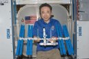 Astronaut creates LEGO space station while on International Space Station