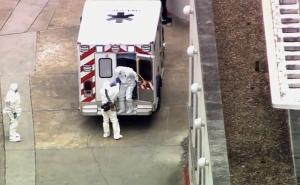 An ambulance arrives with Ebola victim Dr. Kent Brantly,&nbsp;&hellip;