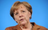 German Chancellor Angela Merkel has said in a radio interview that Greece can rebuild its economy by itself with structural reforms despite the austerity drive it has had to undergo. (AFP Photo/Marcus Brandt)