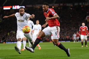 Manchester United&#39;s striker Anthony Martial takes&nbsp;&hellip;