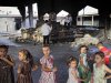 Children seen in front of a destroyed tank at the vegetable market near Tripoli street in Misrata, Libya, Friday, Sept. 2, 2011.  (AP Photo/Sergey Ponomarev)