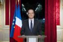 Voeux présidentiels : Hollande en tenue de combattant