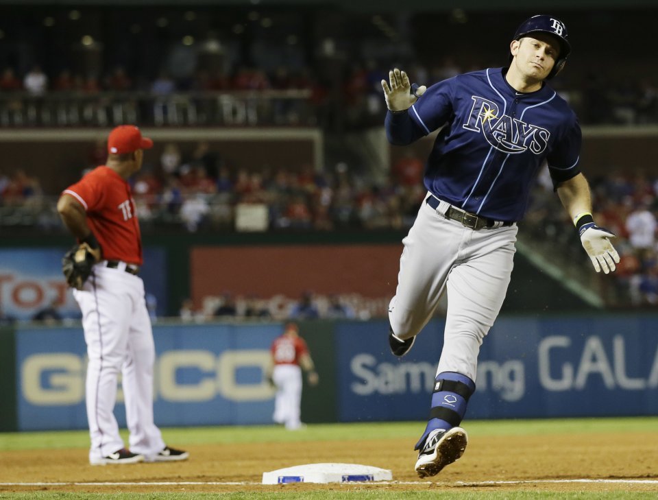 Rays knock off Rangers, 5-2, to claim 2nd AL wild card spot 201309302015729157083