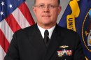 This image provided by the U.S. Navy shows Navy Vice Adm. Tim Giardina in a Nov. 11, 2011, photo. The U.S. strategic Command, the military command in charge of all U.S. nuclear warfighting forces says it has suspended its No. 2 commander, Giardina, for unspecific reasons, and he is under investigation by the Naval Criminal Investigative Service. (AP Photo/U.S. Navy)