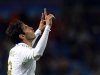 Real Madrid's Kaka celebrates after scoring against APOEL during their Champions League quarter-final second leg soccer match in Madrid