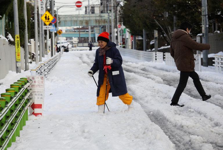 Seven dead, 1,000 injured as heavy snow hits Japan: reports