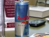 In this photo taken Wednesday Sept. 28, 2011, a student's can of Red Bull energy drink is seen on a table at the student union building at the University of New Hampshire in Durham, N.H.  The University of New Hampshire's short-lived decision to ban sales of nonalcoholic energy drinks on campus has created more buzz than the caffeinated beverages themselves, highlighting their popularity among college students and the extent to which administrations have promoted them. (AP Photo/Holly Ramer)