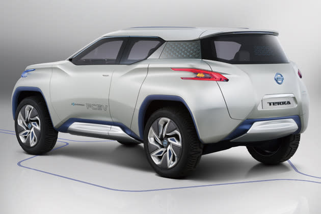Nissan unveils all-electric terra suv concept #2