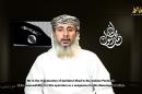 This image grab from a propaganda video posted online on January 14, 2015 by Al-Malahem Media, the media arm of Al-Qaeda in the Arabian Peninsula, purportedly shows Nasser bin Ali al-Ansi delivering a video message from an undisclosed location