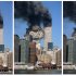 FILE - This Sept 11, 2001 combination of five file photos shows the south tower of the World Trade Center collapsing in New York. (AP Photo/Jim Collins, File)