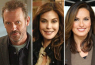 Hugh Laurie, Teri Hatcher, Mariska Hargitay | Photo Credits: Fox; Ron Tom/ABC; Virginia Sherwood/NBC