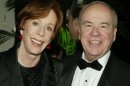 ACTORS CAROL BURNETT AND TIM CONWAY AT HALL OF FAME CEREMONY.