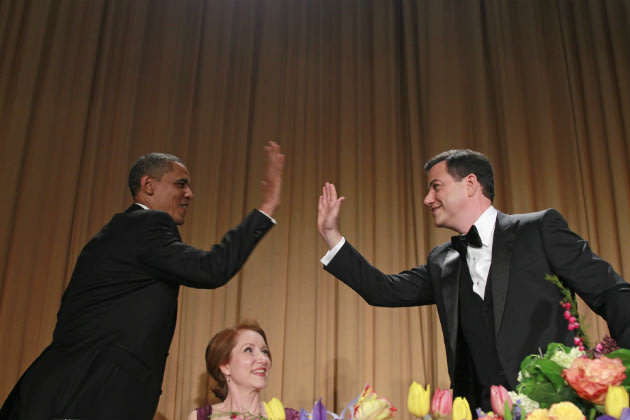 WHCD: President Obama, Jimmy Kimmel roast Secret Service ...