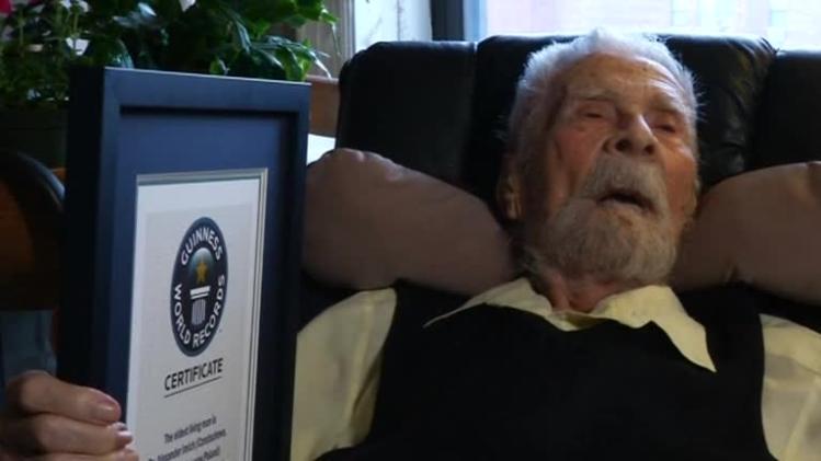 At 111, oldest living man says still thinking about what to achieve next