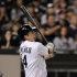 Chicago White Sox's Paul Konerko watches his two-run home run against the Kansas City Royals during the third inning of a baseball game in Chicago, Saturday, Aug. 13, 2011. (AP Photo/Paul Beaty)