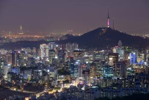 View of the South Korean capital Seoul, where a couple &hellip;
