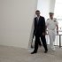 President Barack Obama, left, and Admiral Robert Willard, arrive to participate in a wreath laying ceremony  at the USS Arizona Memorial, part of the World War II Valor in the Pacific National Monument, Thursday, Dec. 29, 2011, in Pearl  Honolulu, Hawaii. (AP Photo/Carolyn Kaster)