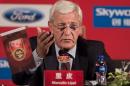 China manager Marcello Lippi received a reality check on taking his team to the World Cup