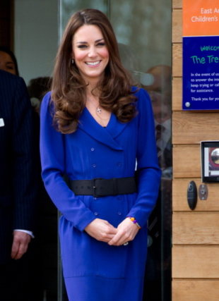 Kate Middleton wore her mother's dress as she gave her first public speech