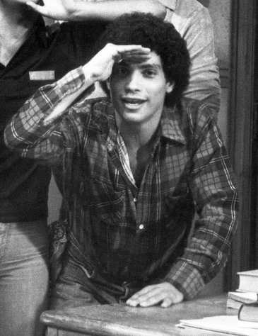 FILE - In this 1978 file photo, Robert Hegyes portrays Juan Epstein from the comedy series "Welcome Back Kotter." The actor best known for playing the Jewish Puerto Rican student on the 1970s TV show has died. He was 60. (AP Photo, file)