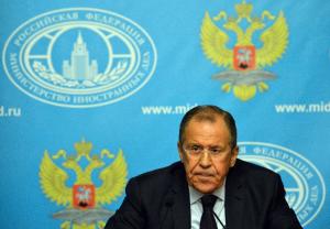 Russian Foreign Minister Sergei Lavrov speaks during&nbsp;&hellip;