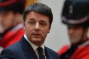 Italian Prime Minister Matteo Renzi, pictured on February 3, 2015, will meet with Cuban President Raul Castro during the first-ever visit by an Italian head of government to the island