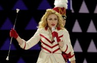 La cantante Madonna ofrece el 28 de noviembre el primero de sus dos conciertos en Colombia, en el estadio Atanasio Girardot de Medellín (Colombia) dentro de la gira "The MDNA Tour". EFE