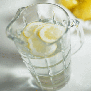 Drink water with lemon to rev up your metabolism.