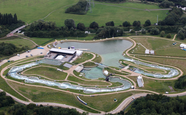 Aerial Views Of The London 2012 Olympic Venues