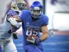 Boise State's Tyler Shoemaker (89) rushes against Tulsa's Marco Nelson (20) during the first half of an NCAA college football game on Saturday, Sept. 24, 2011 in Boise, Idaho.  (AP Photo/Matt Cilley)