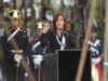 Argentina's President Cristina Fernandez delivers a speech during a ceremony to commemorate the Sovereignty Day in San Pedro, Argentina, Tuesday, Nov. 20, 2012. Fernandez faced on Tuesday a nationwide strike led by union bosses who once were her most steadfast supporters. (AP Photo/Raul Ferrari,Telam)