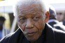 FILE - In this June 17, 2010 file photo, former South African President, Nelson Mandela leaves the chapel after attending the funeral of his great-granddaughter Zenani Mandela in Johannesburg, South Africa. Mandela was released Wednesday, Dec. 26, 2012 from the hospital after being treated for a lung infection and having gallstones removed, a government spokesman said. (AP Photo/Siphiwe Sibeko, Pool, File)