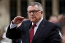 Canada's Public Safety Minister Goodale speaks in the House of Commons in Ottawa