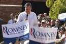 Republican presidential candidate, former Massachusetts Gov. Mitt Romney speaks at a campaign rally in Tempe, Ariz., Friday, April 20, 2012. (AP Photo/Jae C. Hong)