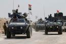 Iraqi federal police advance towards Falluja