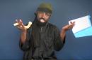 Shekau (pictured in February 2015) was still the head of the "West African wing", said the masked man in the video released by Boko Haram